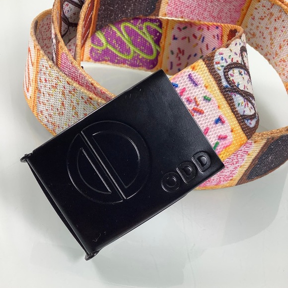 ODD Sox Pop Tarts Novelty Nylon Web Ajustable Belt Size L EUC - Picture 12 of 12